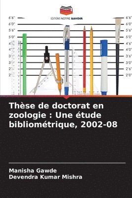 Thse de doctorat en zoologie 1