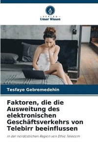 bokomslag Faktoren, die die Ausweitung des elektronischen Geschftsverkehrs von Telebirr beeinflussen