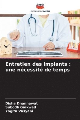 bokomslag Entretien des implants