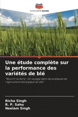 Une tude complte sur la performance des varits de bl 1