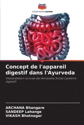 bokomslag Concept de l'appareil digestif dans l'Ayurveda