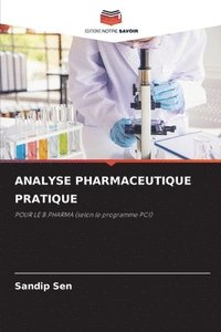 bokomslag Analyse Pharmaceutique Pratique