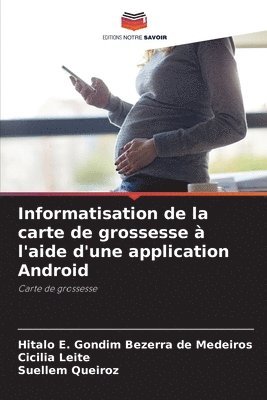 Informatisation de la carte de grossesse à l'aide d'une application Android