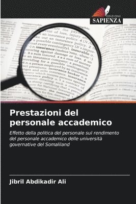 bokomslag Prestazioni del personale accademico