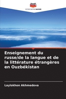 Enseignement du russe/de la langue et de la littrature trangres en Ouzbkistan 1