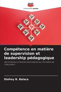 bokomslag Comptence en matire de supervision et leadership pdagogique