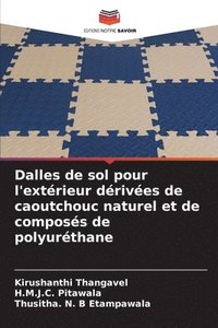 bokomslag Dalles de sol pour l'extrieur drives de caoutchouc naturel et de composs de polyurthane