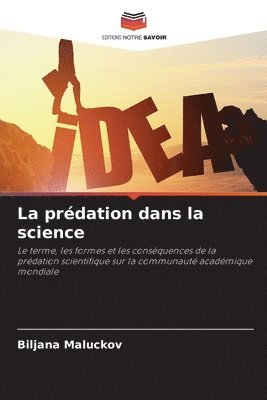 bokomslag prédation dans la science