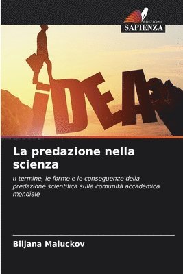 bokomslag predazione nella scienza