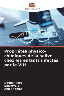 bokomslag Proprits physico-chimiques de la salive chez les enfants infects par le VIH