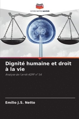 bokomslag Dignité humaine et droit à la vie