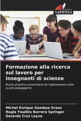 bokomslag Formazione alla ricerca sul lavoro per insegnanti di scienze