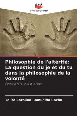 Philosophie de l'altérité