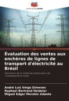André Luiz Veiga Gimenes, Raphael Bertrand Heideier, Miguel Edgar Morales Udaeta - Évaluation des ventes aux enchères de lignes de transport d'électricité au Brésil, Häftad