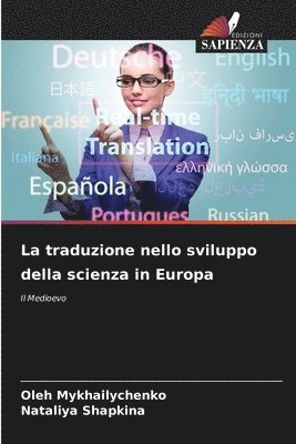 bokomslag traduzione nello sviluppo della scienza in Europa