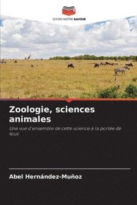 bokomslag Zoologie, sciences animales