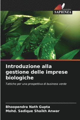 Introduzione alla gestione delle imprese biologiche 1