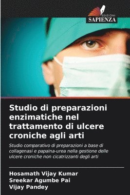 bokomslag Studio di preparazioni enzimatiche nel trattamento di ulcere croniche agli arti