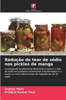 bokomslag Reduo do teor de sdio nos pickles de manga