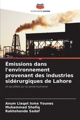 bokomslag Émissions dans l'environnement provenant des industries sidérurgiques de Lahore