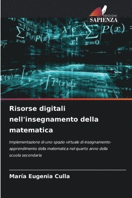 bokomslag Risorse digitali nell'insegnamento della matematica