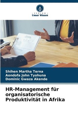 bokomslag HR-Management für organisatorische Produktivität in Afrika