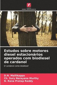 bokomslag Estudos sobre motores diesel estacionários operados com biodiesel de cardanol