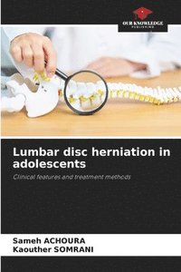 bokomslag Lumbar disc herniation in adolescents