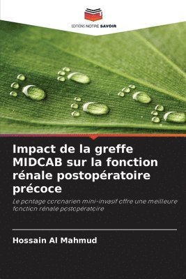 Impact de la greffe MIDCAB sur la fonction rnale postopratoire prcoce 1