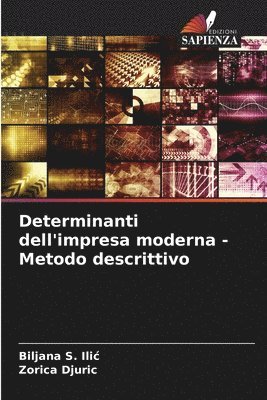 bokomslag Determinanti dell'impresa moderna - Metodo descrittivo