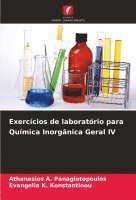 bokomslag Exerccios de laboratrio para Qumica Inorgnica Geral IV