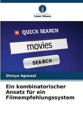 bokomslag kombinatorischer Ansatz für ein Filmempfehlungssystem