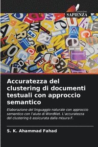 bokomslag Accuratezza del clustering di documenti testuali con approccio semantico