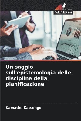 bokomslag saggio sull'epistemologia delle discipline della pianificazione