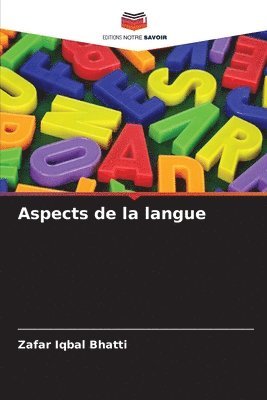 Aspects de la langue 1