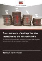 bokomslag Gouvernance d'entreprise des institutions de microfinance