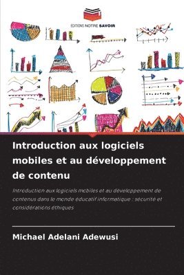 bokomslag Introduction aux logiciels mobiles et au dveloppement de contenu