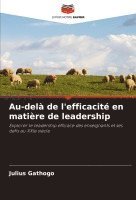 bokomslag Au-del de l'efficacit en matire de leadership