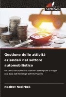 bokomslag Gestione delle attivit aziendali nel settore automobilistico