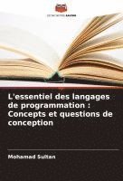 bokomslag L'essentiel des langages de programmation