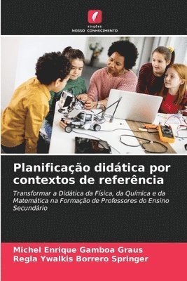 bokomslag Planificação didática por contextos de referência