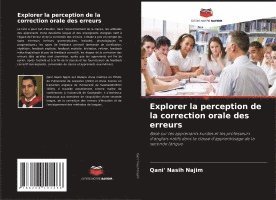 Explorer la perception de la correction orale des erreurs 1