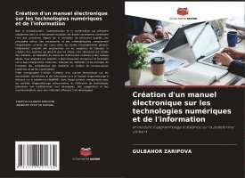 Création d'un manuel électronique sur les technologies numériques et de l'information