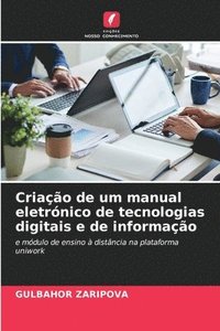 bokomslag Criao de um manual eletrnico de tecnologias digitais e de informao