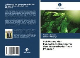 Schtzung der Evapotranspiration fr den Wasserbedarf von Pflanzen 1