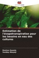 bokomslag Estimation de l'évapotranspiration pour les besoins en eau des cultures