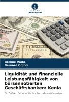 bokomslag Liquiditt und finanzielle Leistungsfhigkeit von brsennotierten Geschftsbanken