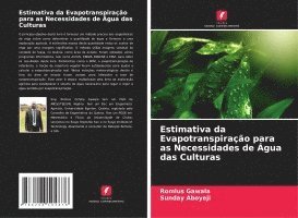 bokomslag Estimativa da Evapotranspirao para as Necessidades de gua das Culturas