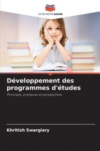 bokomslag Dveloppement des programmes d'tudes