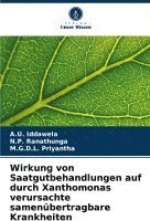 bokomslag Wirkung von Saatgutbehandlungen auf durch Xanthomonas verursachte samenübertragbare Krankheiten